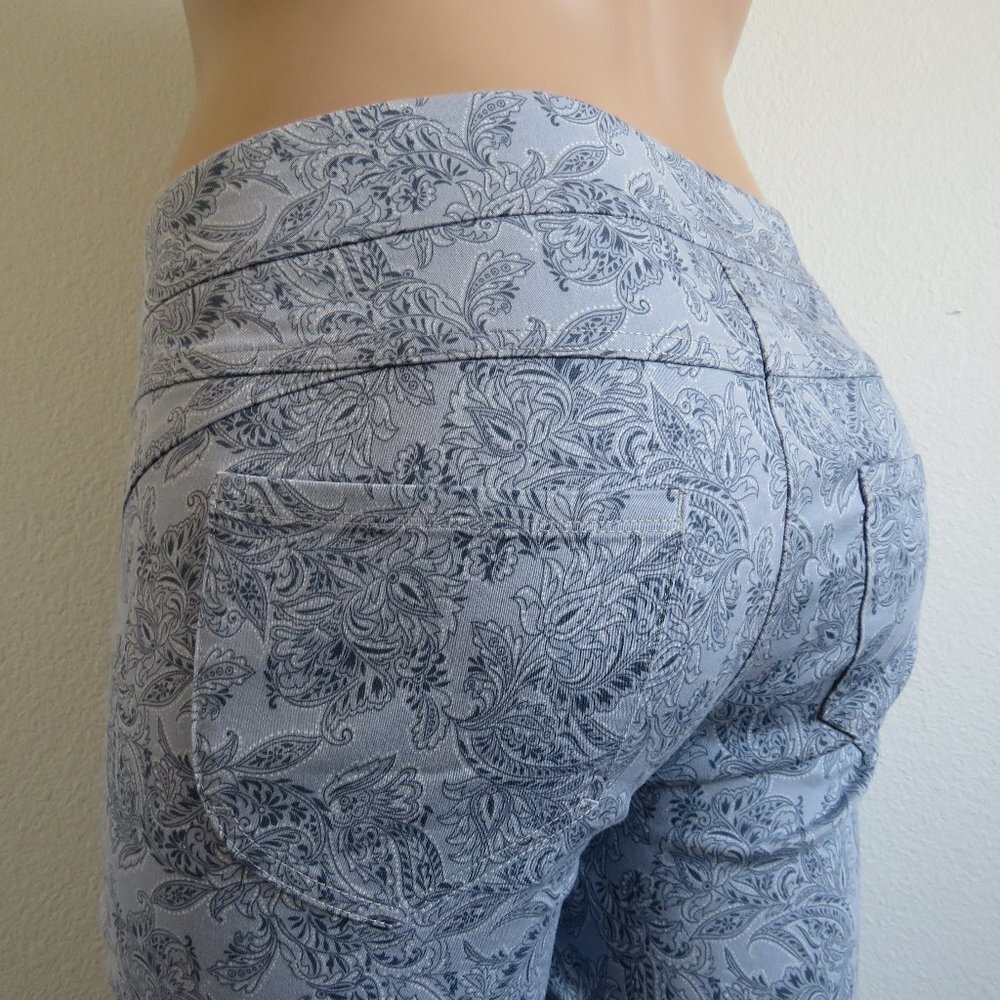 NAPA VALLEY Jeans Women' Pull On Elastic Waistband Crop Capri Plus Size 18W NWOT
